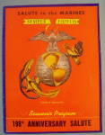 Click to view larger image of Salute To The Marines Souvenir Program November 9, 1973 (Image1)