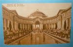 Click to view larger image of Court Of Palms Postcard (Panama Pacific Intl Expo) (Image1)