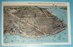 Click to view larger image of Bird's Eye View Of San Francisco & Exposition Postcard (Image1)