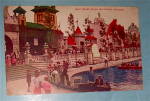 Click to view larger image of East Board Walk In White City, Chicago Postcard (Image3)