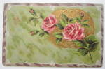 Click to view larger image of Pink Roses Postcard (Image1)