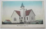 Click to view larger image of M.E. Church, Ewing, Illinois Postcard (Image2)