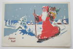 Click to view larger image of World War II Santa Claus Postcard (Image2)
