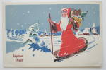 Click to view larger image of World War II Santa Claus Postcard (Image3)