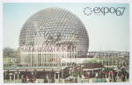 Click to view larger image of Pavilion of the United States, Expo 67 Postcard  (Image1)