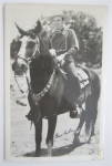 Click here to enlarge image and see more about item 19373: Gene Autry On His Horse Postcard