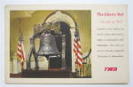 Click to view larger image of The Liberty Bell Postcard (Color Foto By TWA) (Image2)