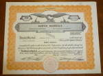 Click to view larger image of 1969 Curtis Minerals Stock Certificate (Image1)