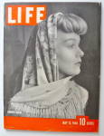 Click to view larger image of Life Magazine May 13, 1940 Shawls Again  (Image1)