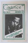 Click to view larger image of Cadence Magazine November 1981 Dexter Gordon (Image1)