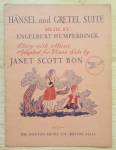 1955 Hansel & Gretel Suite Sheet Music Booklet 