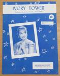 Click to view larger image of 1956 Ivory Tower Sheet Music (Cathy Carr Cover) (Image3)