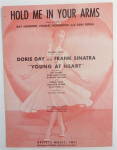 Click to view larger image of Sheet Music For 1954 Hold Me In Your Arms  (Image1)