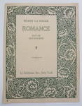Click to view larger image of Sheet Music For 1911 Romance (Image1)