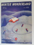 Click to view larger image of Sheet Music For 1934 Winter Wonderland  (Image1)