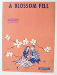 Click to view larger image of Sheet Music 1956 A Blossom Fell (Image1)