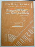 Sheet Music For 1946 Przy Bialem Stoliczku