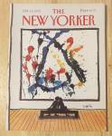 New Yorker Magazine October 15, 1990 Couple On Bench