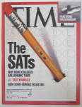 Click to view larger image of Time Magazine March 12, 2001 The SATs (Image2)