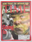 Click to view larger image of Time Magazine October 29, 2001 Going In  (Image2)