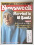 Click to view larger image of Newsweek Magazine January 14, 2002 Married To Al Qaeda (Image1)