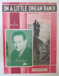 Click to view larger image of Sheet Music For 1937 On A Little Dream Ranch (Image3)
