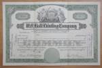 Click to view larger image of 1947 W. F. Hall Printing Company Stock Certificate  (Image3)