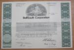 Click to view larger image of 1999 Bell South Corporation Stock Certificate (Image1)
