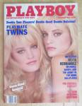 Playboy Magazine-September 1989-Karin & Mirjam