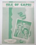 Click to view larger image of 1934 Isle Of Capri Sheet Music (Gaylords Cover) (Image1)