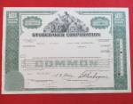 Click to view larger image of Studebaker Corp Michigan Stock Certificate 1967 (Image1)