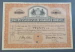 1953 The Pennsylvania Railroad Co Stock Certificate