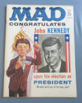 Mad Magazine January 1961 Election Of John F Kennedy 60