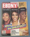 Ebony Magazine October 1987 Who's The Greatest