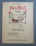 Click to view larger image of 1924 Jingle Bells March Sheet Music By Albert Harvey (Image1)