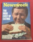 Click to view larger image of Newsweek Magazine March 5, 1973 High Cost Of Eating  (Image1)
