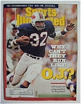 Sports Illustrated Magazine-October 8, 1990-O. J. 