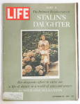 Click to view larger image of Life Magazine-September 22, 1967-Stalin's Daughter (Image1)