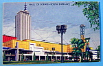 Click to view larger image of Hall Of Science Postcard (1933 Century Of Progress) (Image1)
