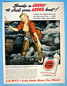 Vintage Ad: 1949 Lucky Strike Cigarettes (Image1)
