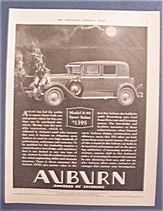 Vintage Ad: 1929  Auburn (Image1)