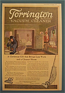 Vintage Ad: 1920 Torrington Electric Vacuum Cleaner (Image1)