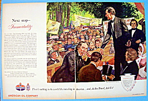 1963 American Oil Company With Lincoln Douglas Debates