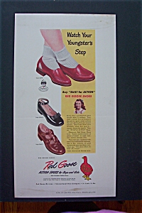 1948 Red Goose Shoes with 3 Different Styles of shoes  (Image1)