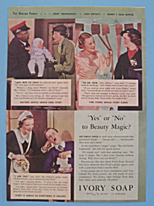 Vintage Ad:1934 Ivory Soap