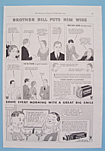 Vintage Ad: 1934 Lifebuoy Shaving Cream