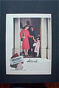 1943 Forstmann Woolen Company w/ Woman Giving Donation (Image1)