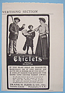 Vintage Ad: 1906 Chiclets