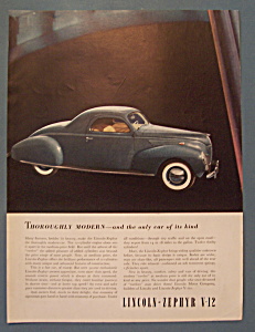 1938 Lincoln Zephyr V-12 with Lovely Lincoln (Image1)