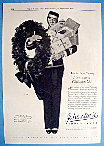 1927 Johnston's Chocolates